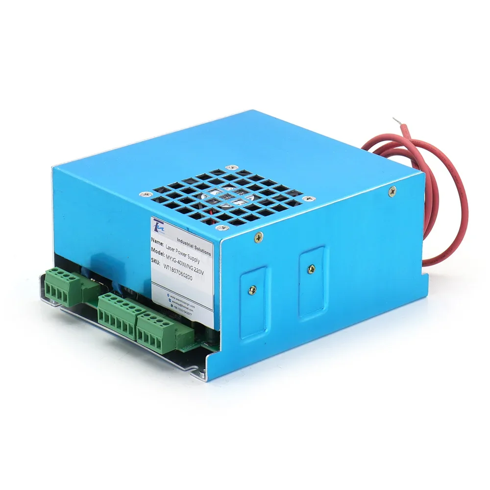 

40W 110V/220V MYJG-40 CO2 power supply for CO2 cutting and engraving machines