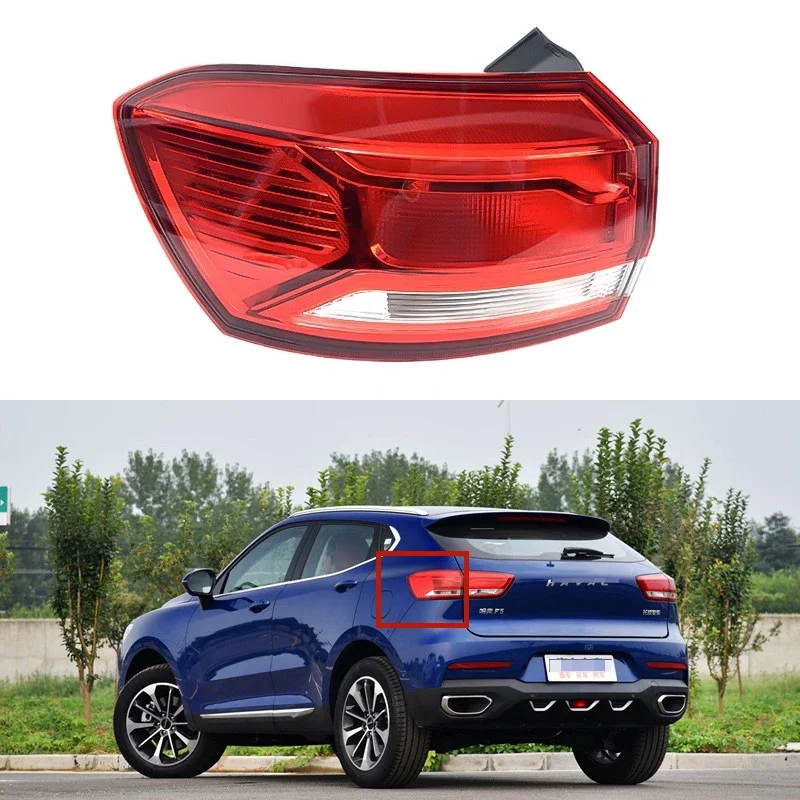 Outside taillight For Great Wall HAVAL F5 2018 2019 2020 Car Accessories Tail Light Assembly turn light brake light taillight