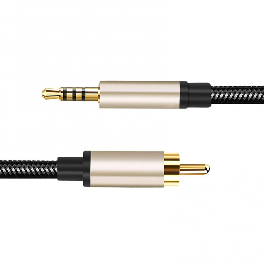 3.5MM Jack HiFi Digital Coaxial Aux Audio Cable for Amplifiers TV Box (3 meter)