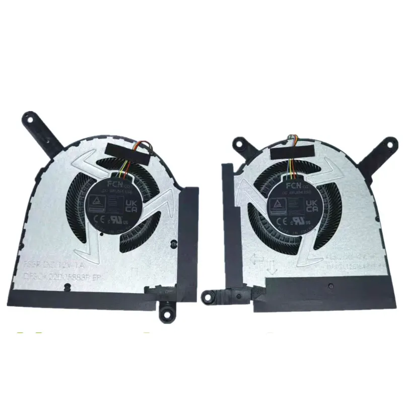 

CPU GPU Cooling Fan Replacement for ASUS FA607 FA607PV FA607PI FX607 FX607JU FX607JI FX607JVR FX607JV DFSCK22D05883P