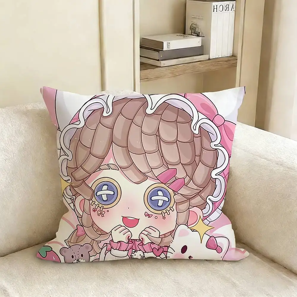 Game Anime I-Identity V Various Sizes Square Pillow Case For Car Home Bedchamber Decor