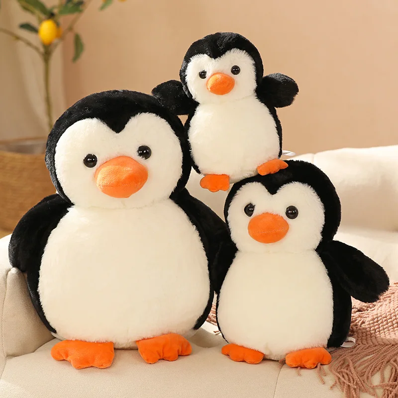 22-65cm Real Life Penguin Plush Toys Cute Animals Doll Stuffed Super Soft Nice Gift For Child Girl Kid Room Decor Baby Sleep Toy