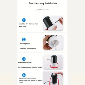 Automatische elektrische USB -Ladepumpe Wasserpumpe, tragbares Camping, Pumpen -Bitting, 1PC 6 Hauptverkaufspumpe Dagua - №6