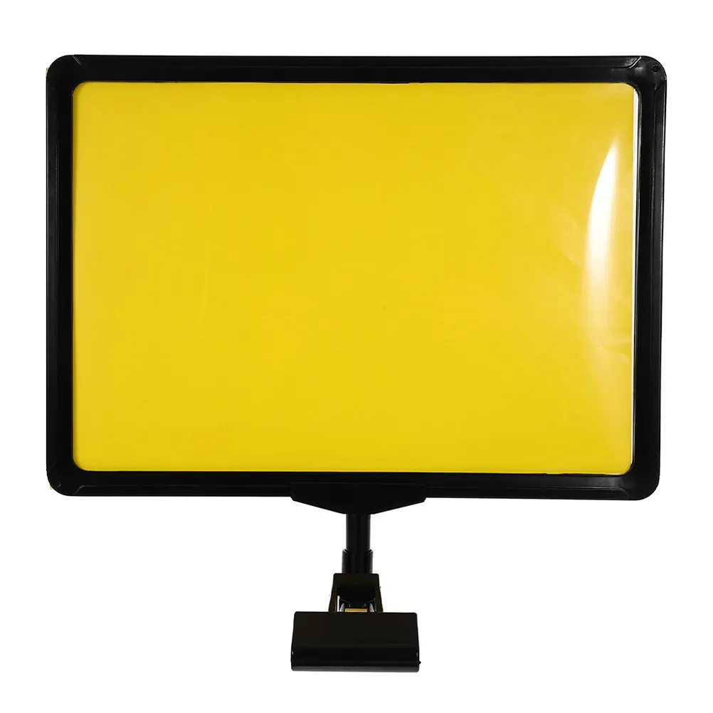Adjustable Price Tag Stand Heavy Duty Metal Clip Design for Shelves Retail Stores Supermarkets Trade Shows Advertising Sign