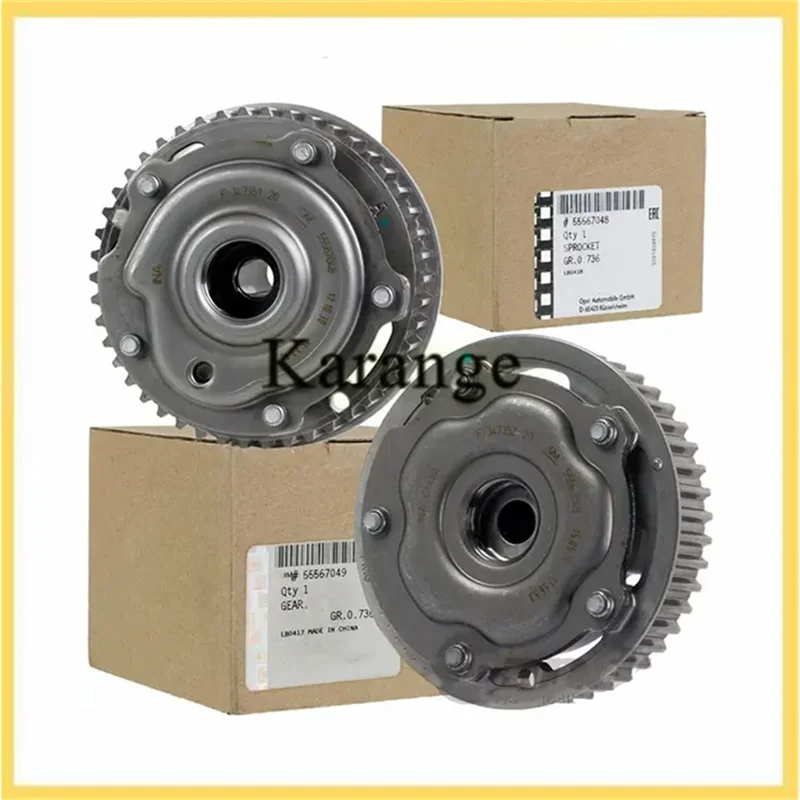 Intake Exhaust Engine Timing Camshaft Cam Gear For Chevrolet- Aveo Cruze Sonic Opel Vauxhall Astra 55567048 55567049 55568386