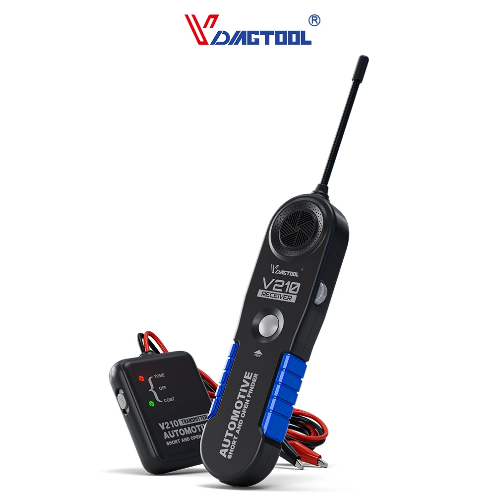 VDIAGTOOL V210 Automotive Circuit Tester Circuit Wire Tracker Tracers Analyzer 6-42V Short Open Finder Checker Car Repair Cable