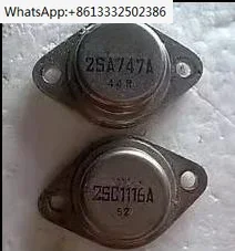 

2 PAIRS Transistor TO-3 2SA747A/2SC1116A A747A/C1116A