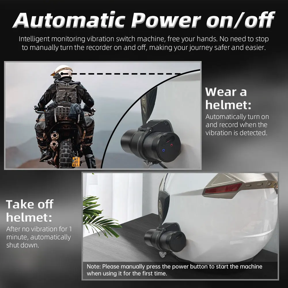 motorcycle camera Mini  Helmet Cam Full HD 1080P Waterproof Video Recorder for Bike Bicyle