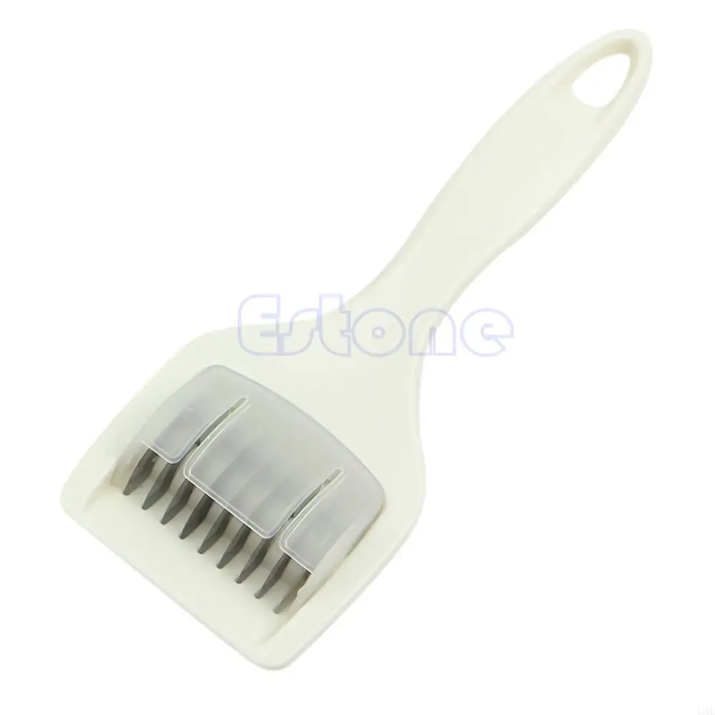 L8RE Alat Perkakas Dapur Rol Pemotong Ramuan & Mint Tahan Karat Kerajinan Dapur