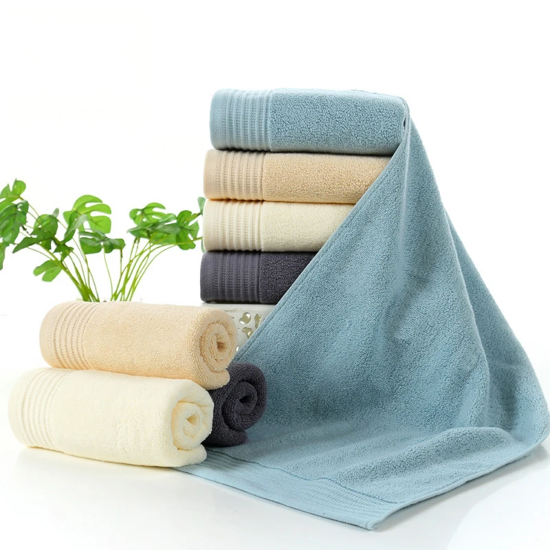 Thickened Cotton Towel Cotton Bath Towels 100% Spa Shower Robe Bathroom Accessories For Home Garden Quick Drying Towels Sauna