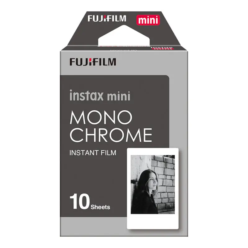 Classic Fujifilm Instax Mini 8 Film Monochrome 30pcs For Mini 300 7s 7  50s 50i 90 25 dw Share SP-1 Instant Photo Camera