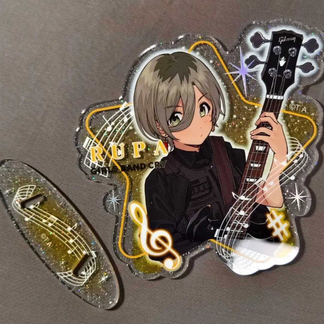 Мио Миура Акриловая подставка для фигурок, аниме, ремешок для девочек, коллекция CRY, украшение для стола, аксессуары, украшение для рабочего стола Мио Миура Акриловая подставка для фигурок, аниме, ремешок для девочек, коллекция CRY, украшение для стола, аксессуары, украшение для рабочего стола