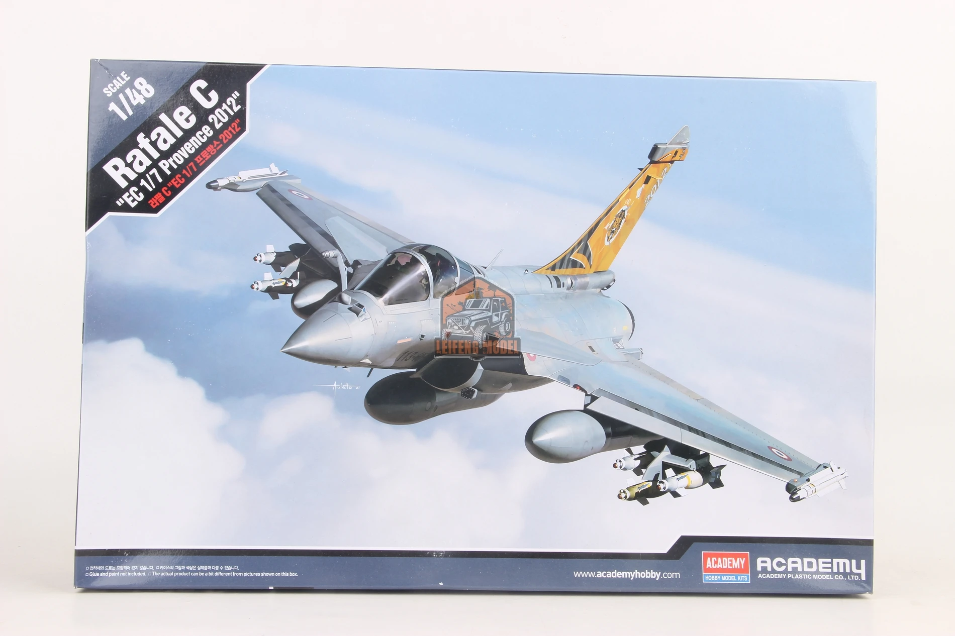 Academy Hobby 12346 1/48 Rafale C EC 1/7 Provence