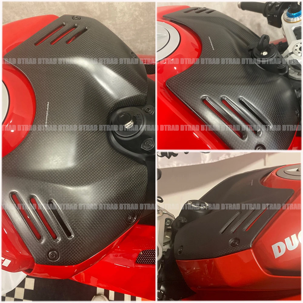 For DUCATI Panigale V4 V4S V4R 2018-2021 Carbon Fiber Motorcycle Accessories Fuel Tank Battery Cover AirBox Guard Fairing Kits