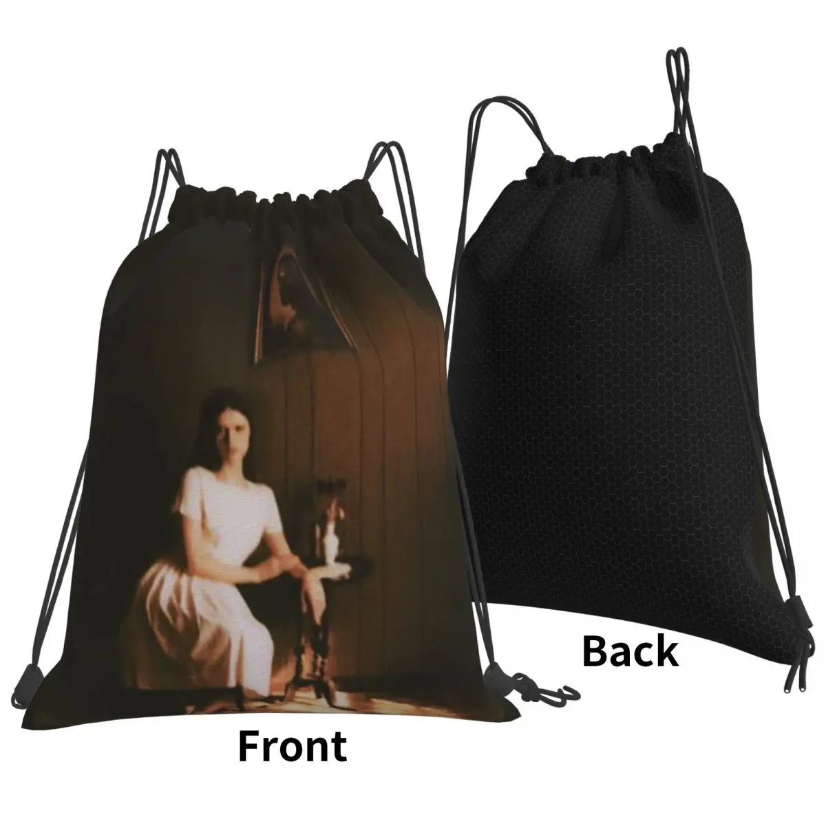 Ethel Cain Singer Album Music Tour 2024 Backpacks Multi-function Drawstring Bags Shoes Bag Book Bags for Travel Students