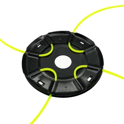 Cabezal de corte de hierro con cuatro líneas para desbrozadora, novedad