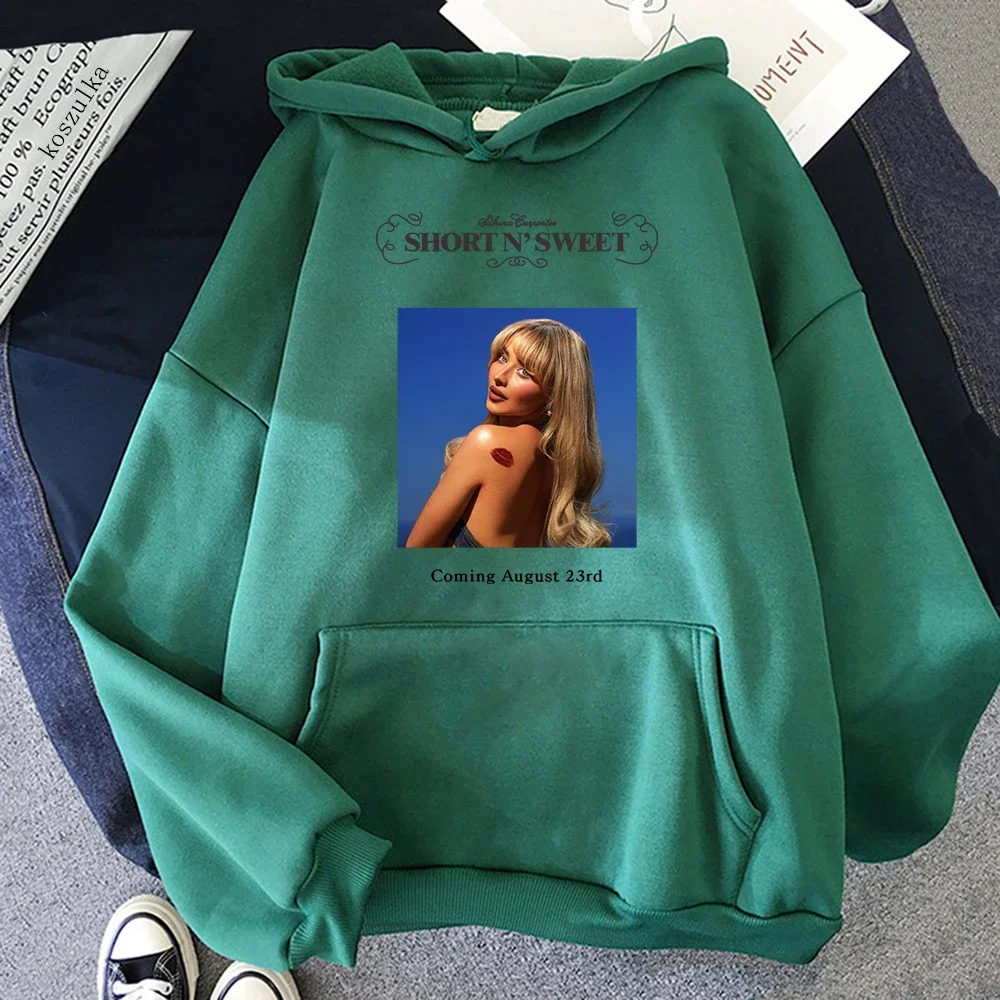 Sabrina Carpenter Short N\' Sweet Taste Hoodie Fashion Women Aesthetic Hoodies Unisex Autumn Winter Vintage Pullovers Sweatshirts