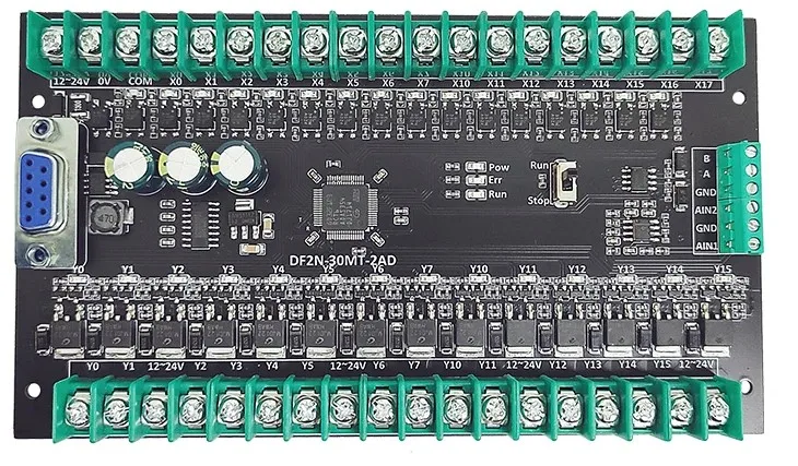 FX2N 30MT 2AD RS485 DC 12-24V power supply   GX-Develoer 8.5