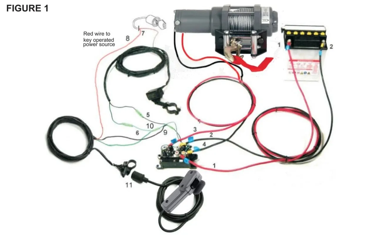 12V Winch Rocker Thumb Switch With Mounting Bracket For ATV Off Road Vehicle Electric Winch Control System Accessories