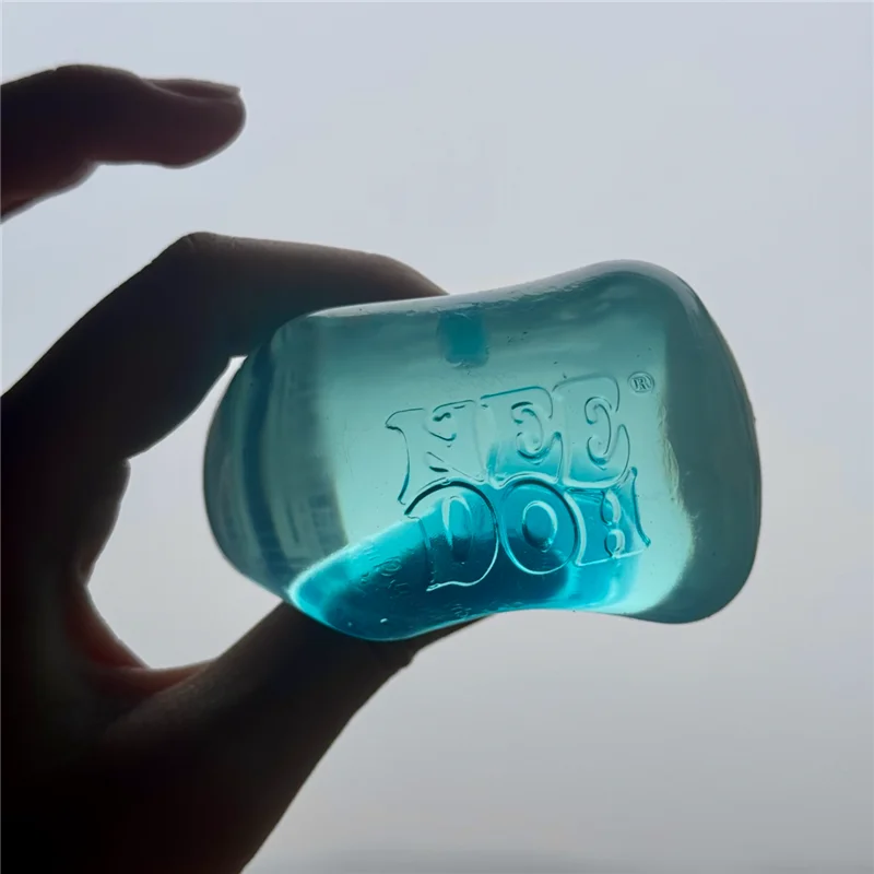 Needoh Nice Clear Cube Maltose Solid Squishy Stress Relief Squeeze Fidget Toy Slow Rebound Accessory Table Decor Relax Gadget
