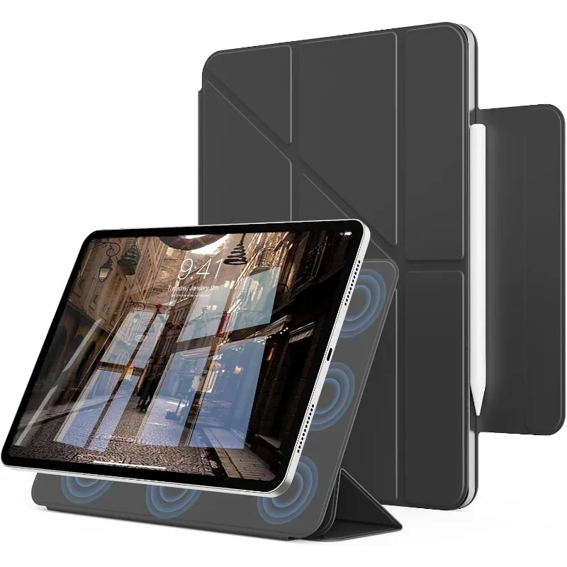 Y Fold Magnetic Case For iPad Air 13 2025 iPad Pro 11 12.9 2018 Magnet Cover iPad Air 4 5 10.9 10th 11th A16 Mini7 A17 Pro Funda