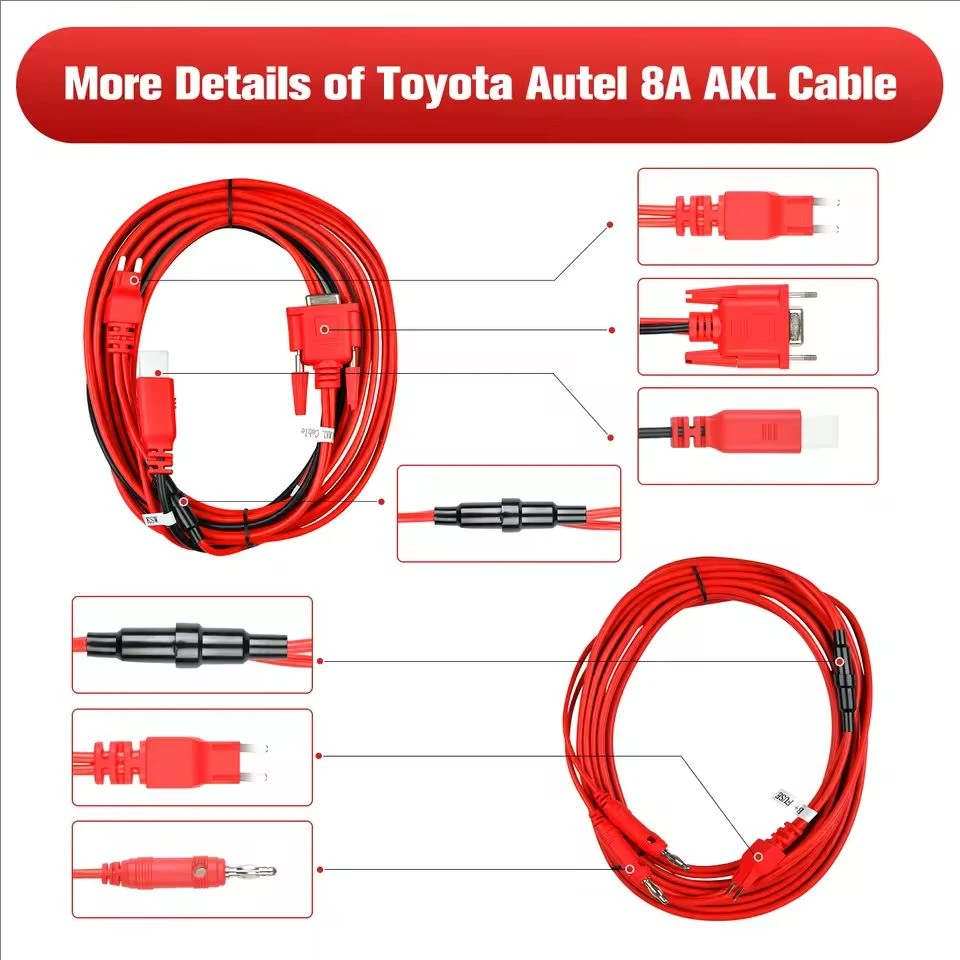 Рисунок 4 - Кабель Autel для Toyota 8A AKL с коробкой