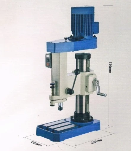 Miniature drilling machine, precision drilling machine, desktop precision drilling machine