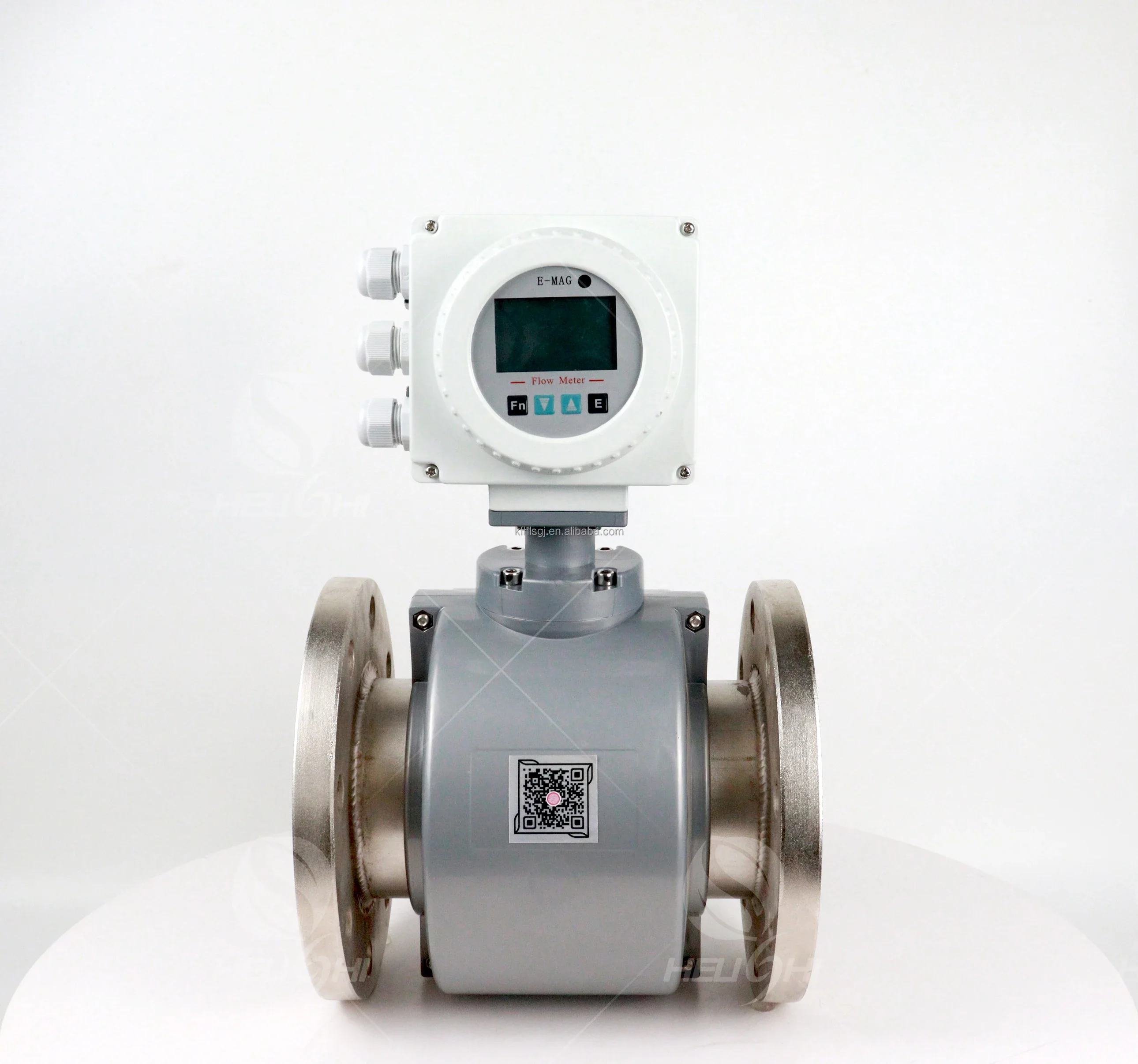 DN150 Gin Kumiss Wine Food Grade Magnetic Flow Meter Electromagnetic Smart Chemical Water Flow Meter