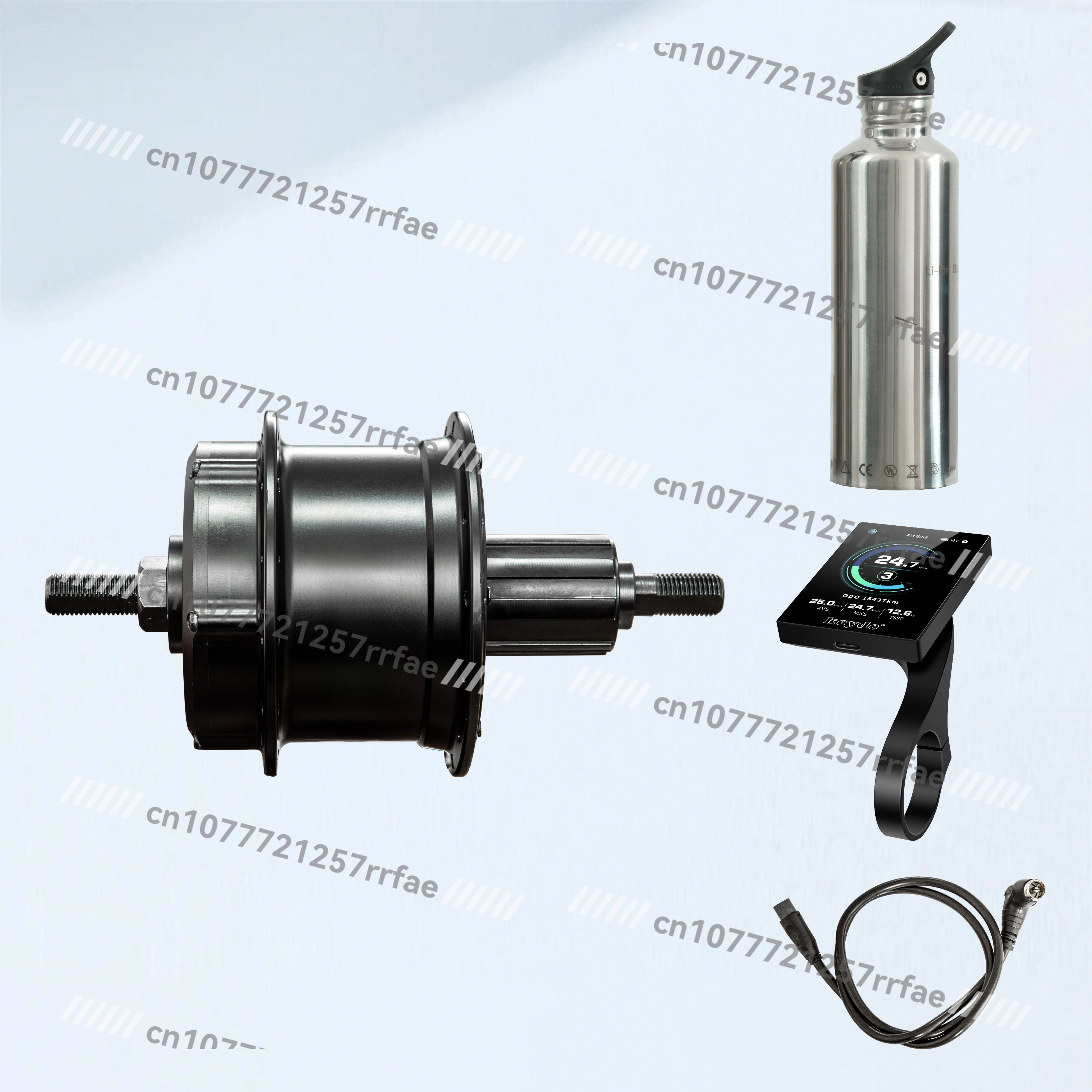 

Motor After Conversion Kit, with 15Ah 36v Lithium Battery Wireless Display Small Strong Light 1.8kg 24V 33V 36V 250W 500W