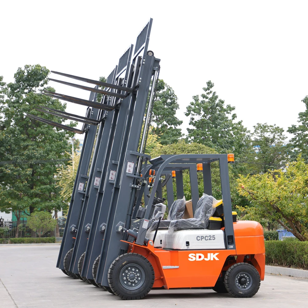 Chinese Supplier New Forklifts 2.5 Ton 3 Ton Multifunctional Mini Forklift Truck Price with Euro5/EPA