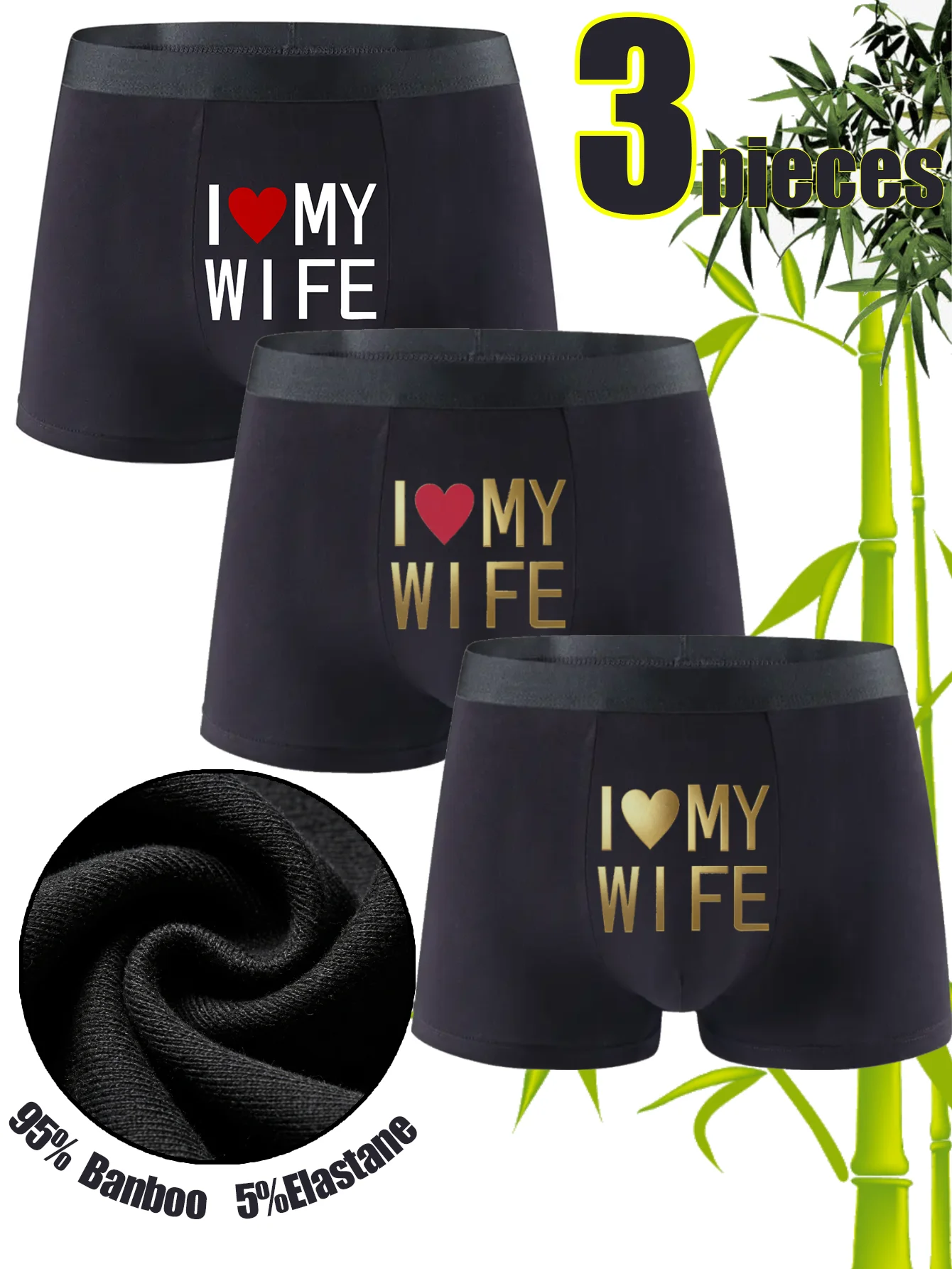 

3pcs Pack Cotton Boxers Shorts Mens Underwear for male Briefs Sexy Underpants Slip Breathable Boxing Panties hot Sexis Basic