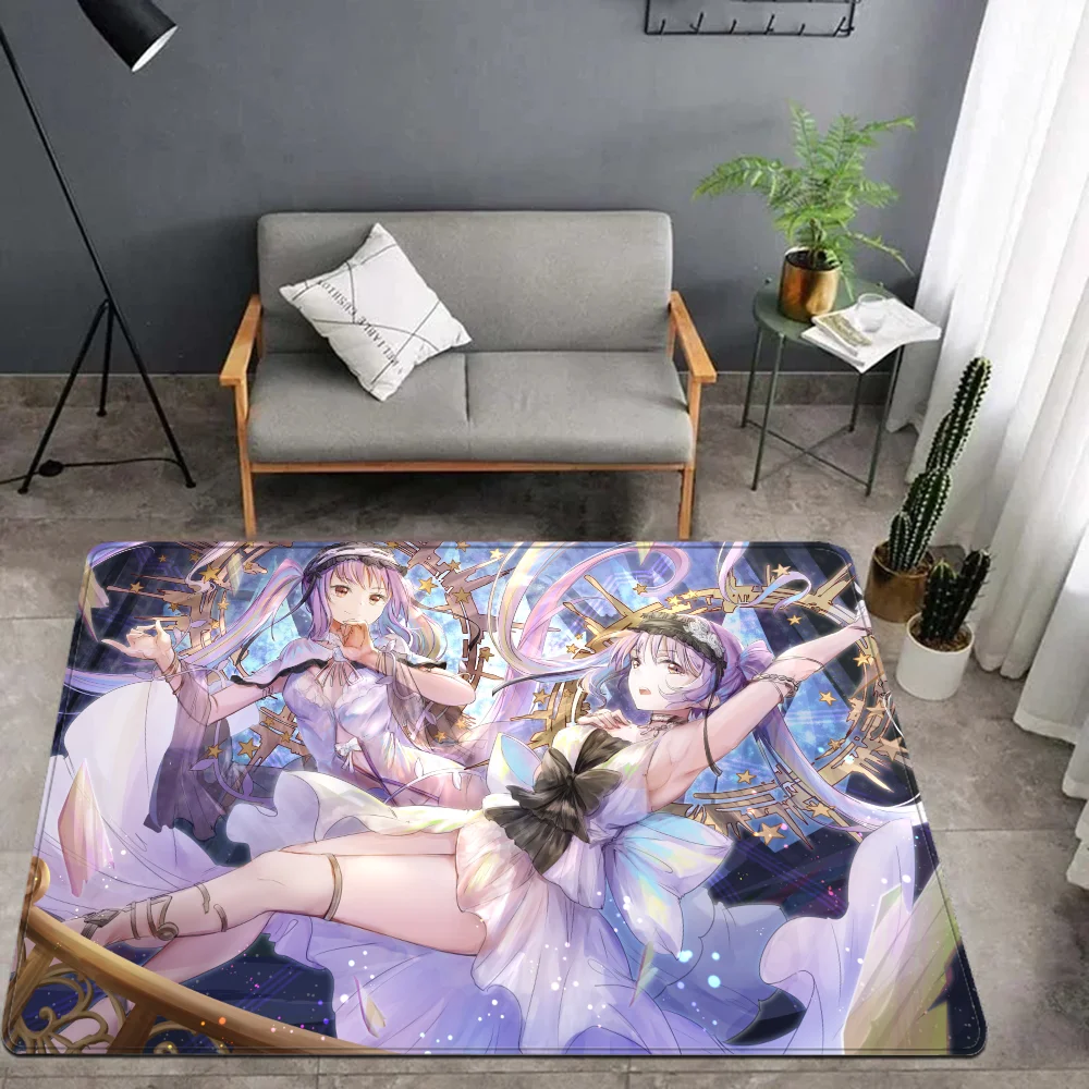 Fate Hollow Ataraxia Bathroom Mat INS Style Soft Bedroom Floor House Laundry Room Mat Anti-skid Welcome Doormat