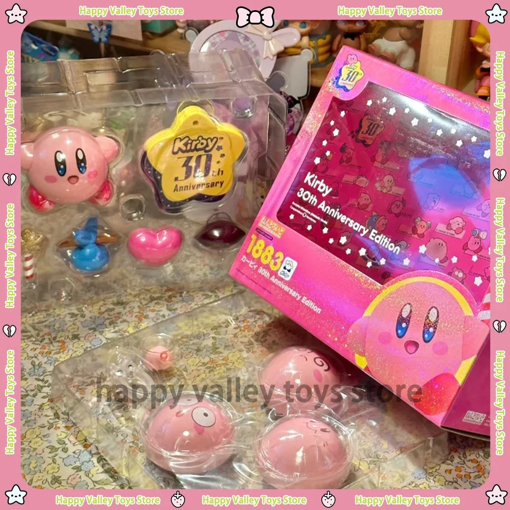 Goede Glimlach Kirby 1883 Anime Figuur 30th Anniversary Edition Leuke Action Figure GSC Clayman Model Speelgoed KidsOrnament Aangepaste Geschenken