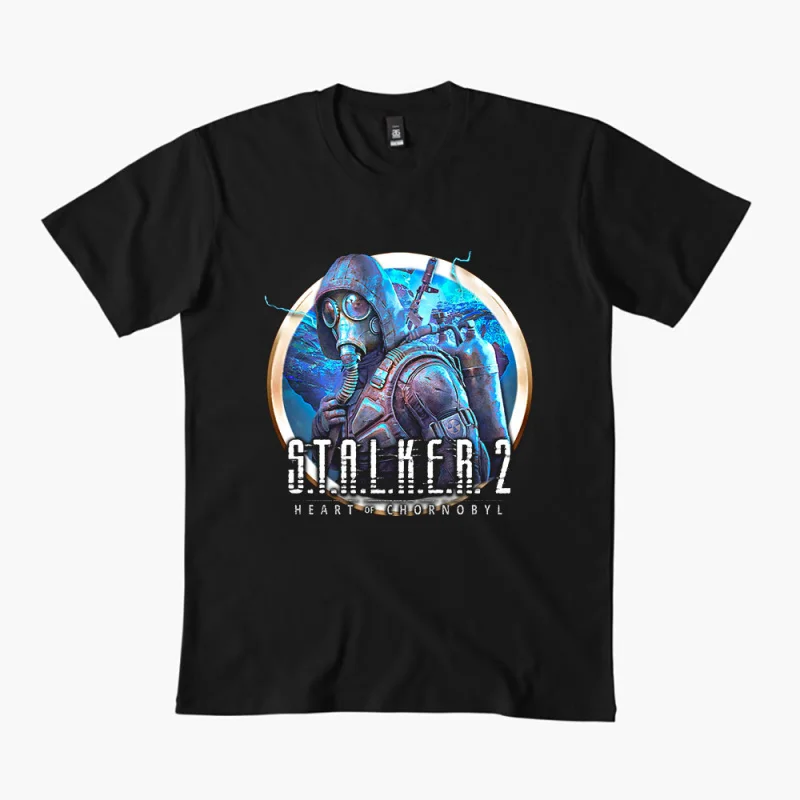 

S.T.A.L.K.E.R. 2 Shadow of chernobyl 0401 Danger exclusion zone gift t shirt Video game Stalker Graphic Clothes All size Tops