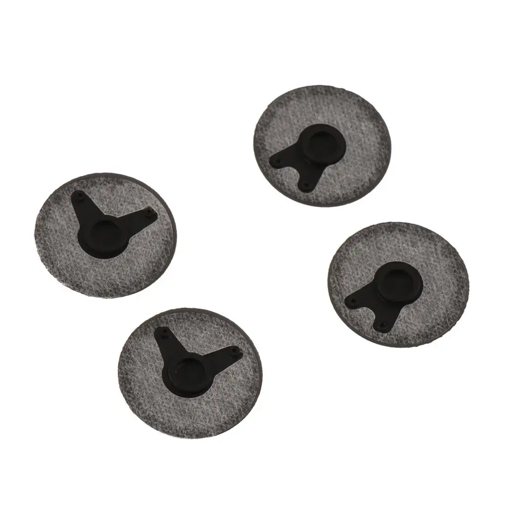 Bottom Rubber Foot 17mm Black 4pcs Laptop Rubber Feet Kit for Macbook Air A1369 A1370 A1465 A1466 Maintenance