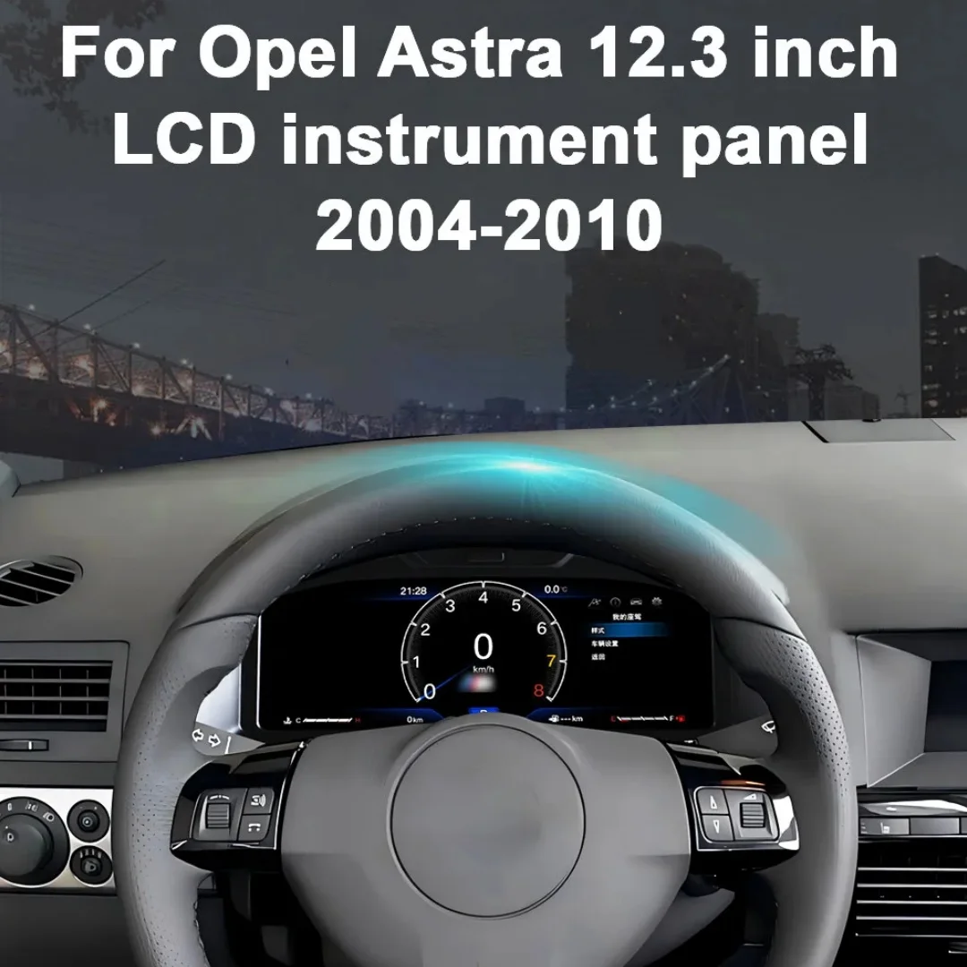

GXGLNAV Speedometer Car Dashboard Display Screen For Opel Astra 2004-2010 Virtual Cockpit Car LCD Instrument Digital Cluster