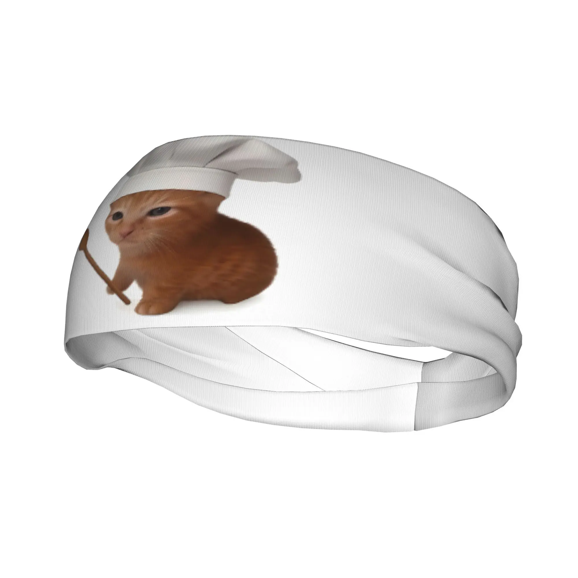 

Chef Cat Sports Headband Geometric-Pattern Mixed Color Hand Wash or Professional Dry Clean Knitted