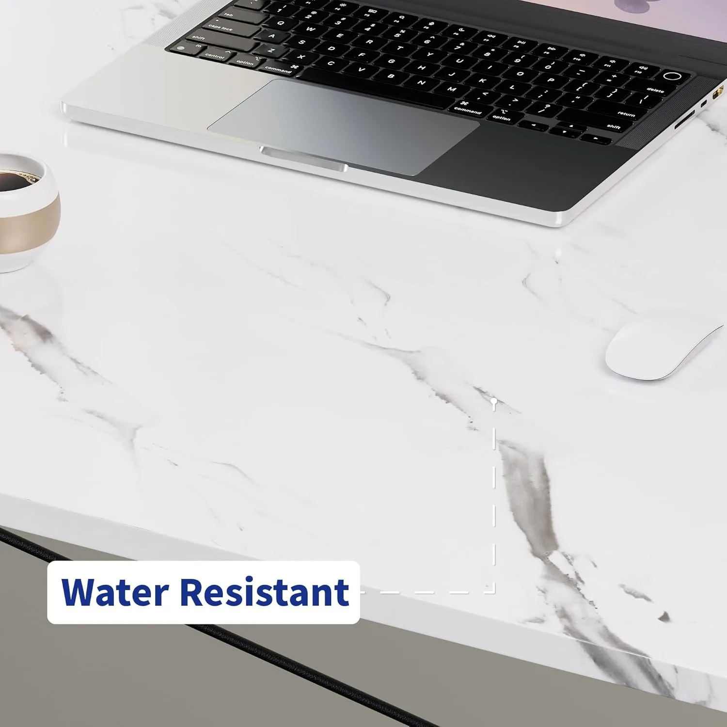 23 Inch Computer Desk for Small Spaces, Home Office Work Desk with Headphone Hook, Small Office Desk Study Writing Table