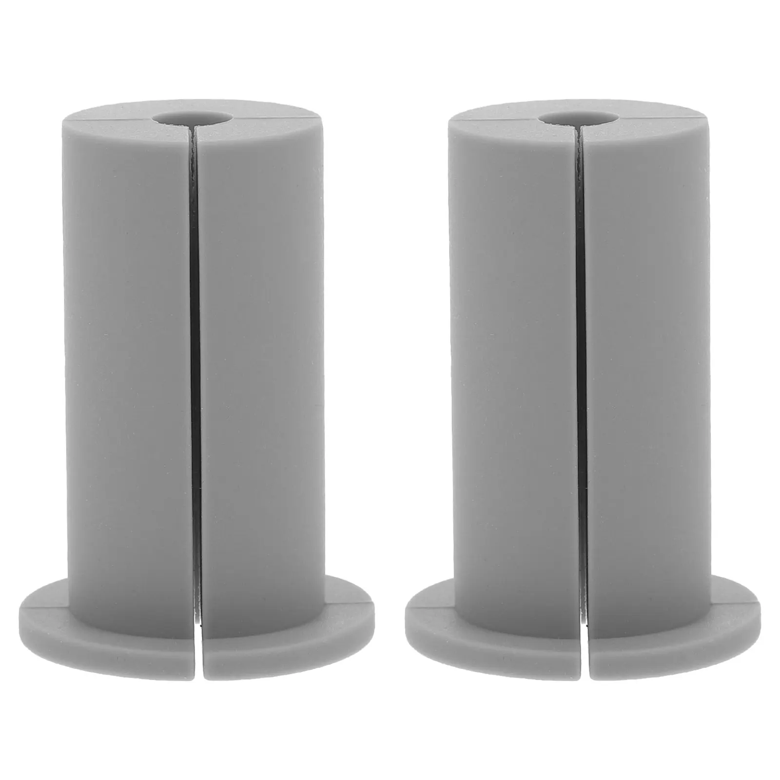 

2 Pcs Cable Protector Silicone Wall Grommets Grey 1 Inch Hole Cable Wire Rope Sleeve Protective ganizer Storage