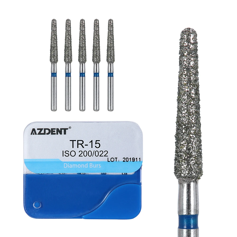 20 Boxen AZDENT Dental Diamantbohrer FG 1,6 mm für Hochgeschwindigkeits-Handstücke, mittlere Polierbohrer, Laborinstrumente, Zahnarztwerkzeuge – Detail 34