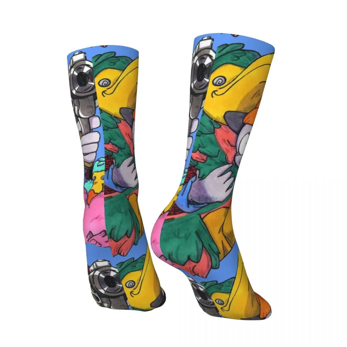 Funny Crazy compression Tanaka Holding On Dodos Sock for Men Hip Hop Vintage ODD TAXI The Silent Taxi Driver Boys Crew Sock