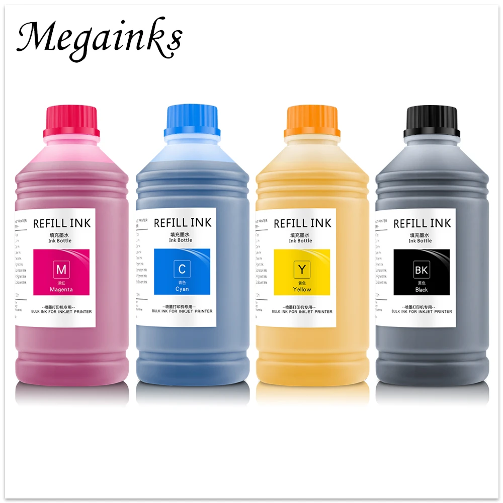 1000ml High quality pigment ink T9651 T9641 T9661 for Epson WorkForce Pro WF-M5299 M5799 M5299 WF-M5799 Printer ( two label )