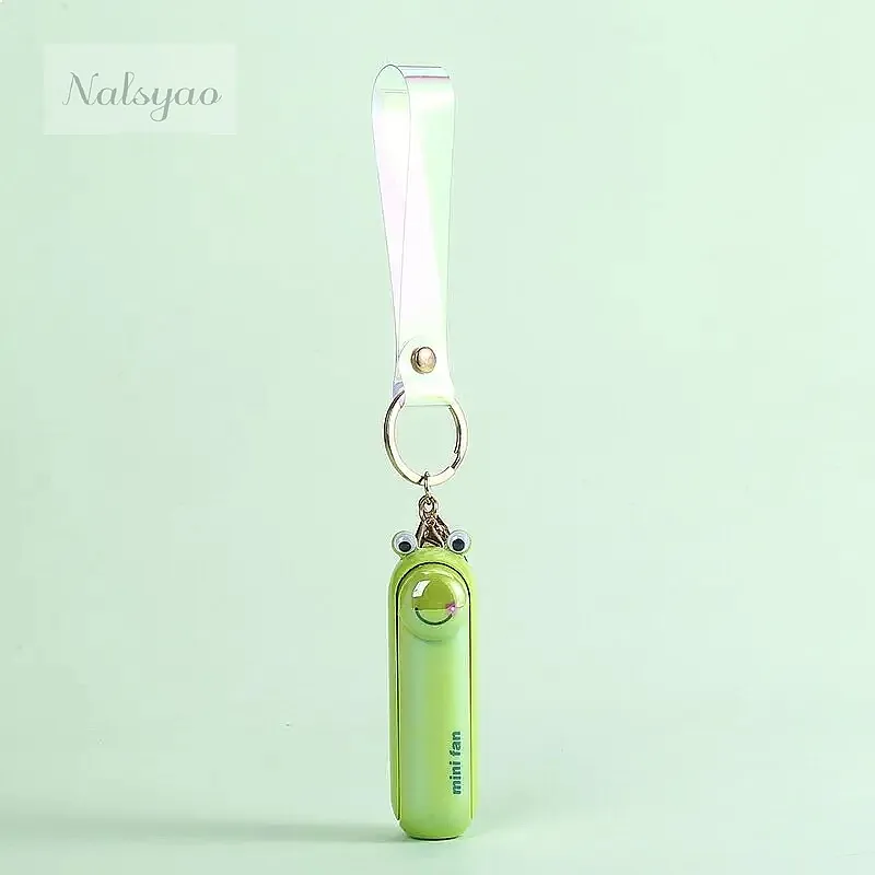 Wholesale Cute Mini Portable Handheld Fan USB Rechargeable Folding Desk Bedside Office Cooling Battery Operated Quiet