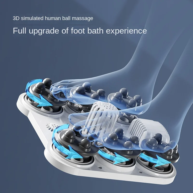 Intelligent Large Screen Foot Bath Heated, Fumigation Bubble Surf Thermostat Automatic Bath Foot, Electric Foot Washing Machine