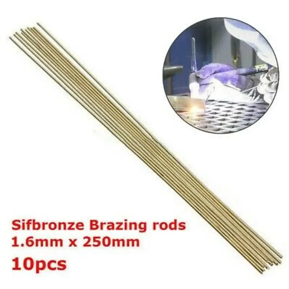 Brass Welding Wire Brass Solution Flux Core Fusible Welding Wire Electrode Tool 16MM X25CM Perfect For Copper Brazing