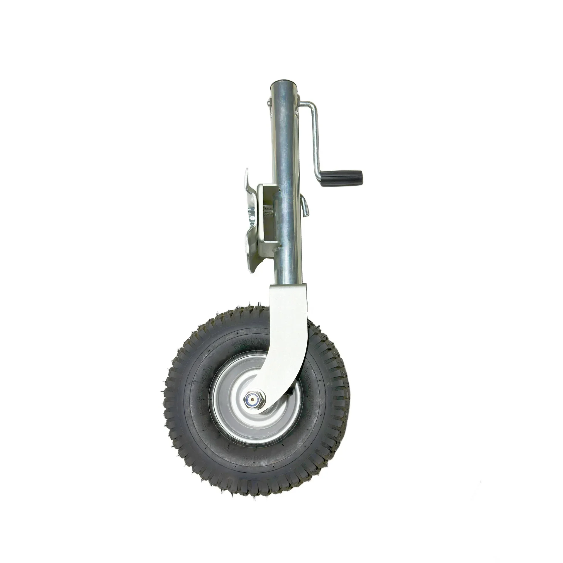 Yacht trailer beach outriggers, guide wheel jacks