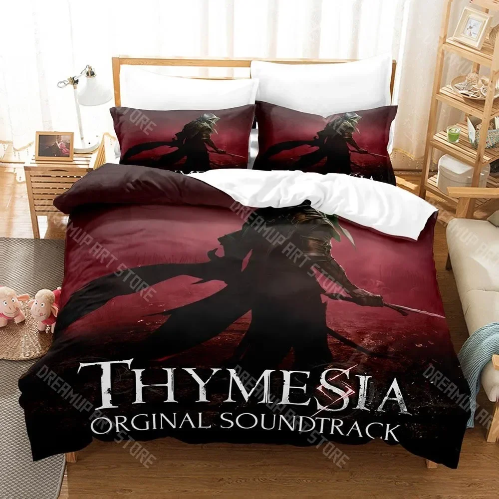 

3D Print Thymesia Bedding Set Single Twin Full Queen King Size Bed Set Aldult Kid Bedroom Duvetcover Sets