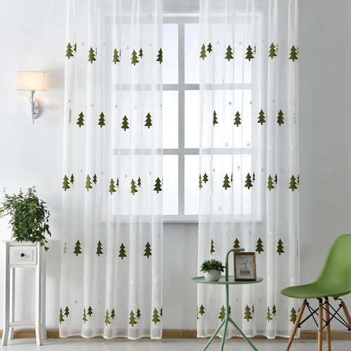 주방 거실용 암막 커튼, 침실용 짧은 창 커튼, 준비된 트리트먼트, 코티나스 코르타스 홈 차양 95% 