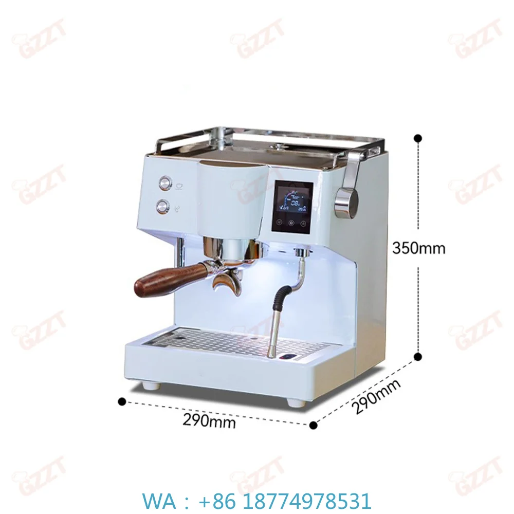 Intelligent Office Espresso Maker, Milk Frothing 58mm Brewing System With OPV Valve Original Italian ULKA Pump Coffee Brewing