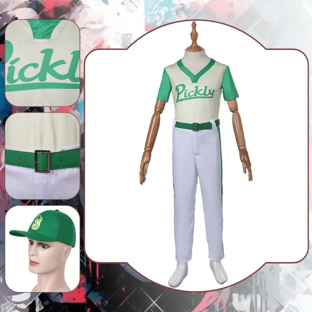 Детский костюм из джерси для победы или косплея, фантазия, маскировка, детская бейсбольная футболка, брюки, кепка, наряды, карнавальный костюм на Хэллоуин